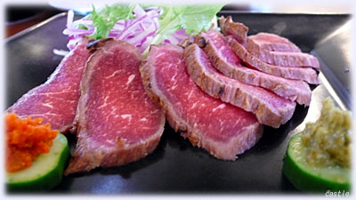 長崎牛のタタキ